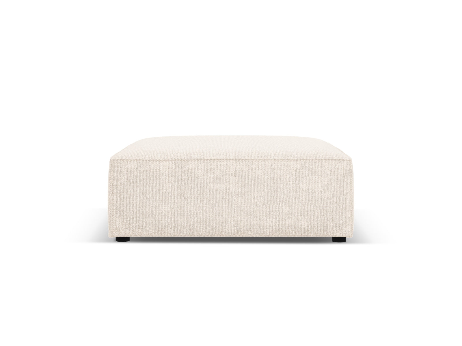 Arendal — Pouf Light Beige (Haga 23) Must plastik