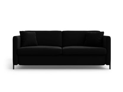 Gloria — Sofa (206x102x88 cm) Black (Salvador 19)