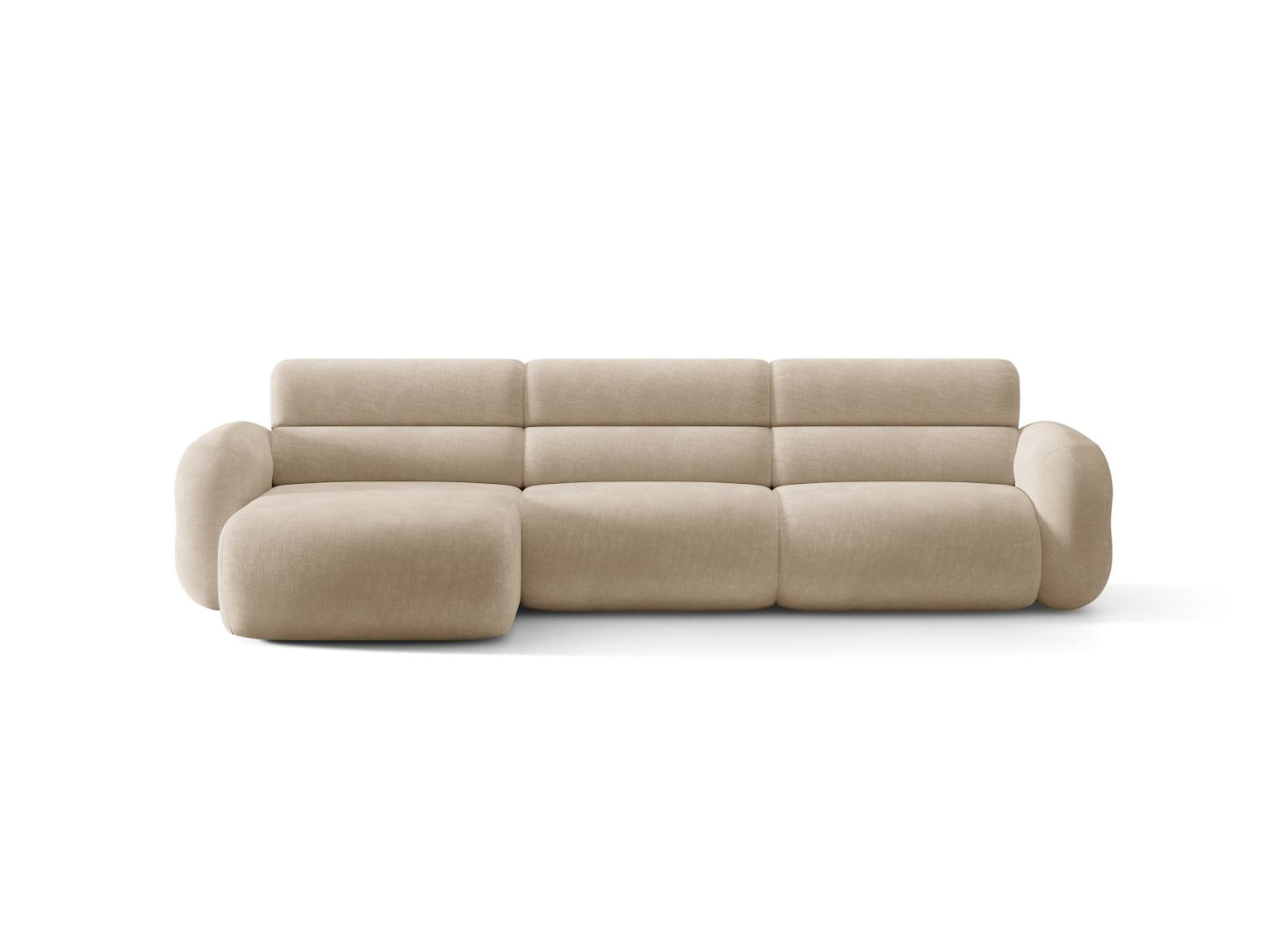 Neo — Corner Sofa (305x165x83 cm) Dark Beige (Golden 21) Left