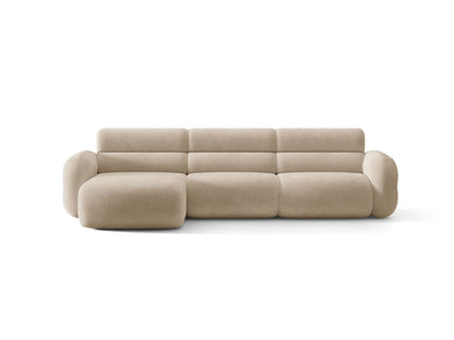 Neo — Corner Sofa (305x165x83 cm) Dark Beige (Golden 21) Left
