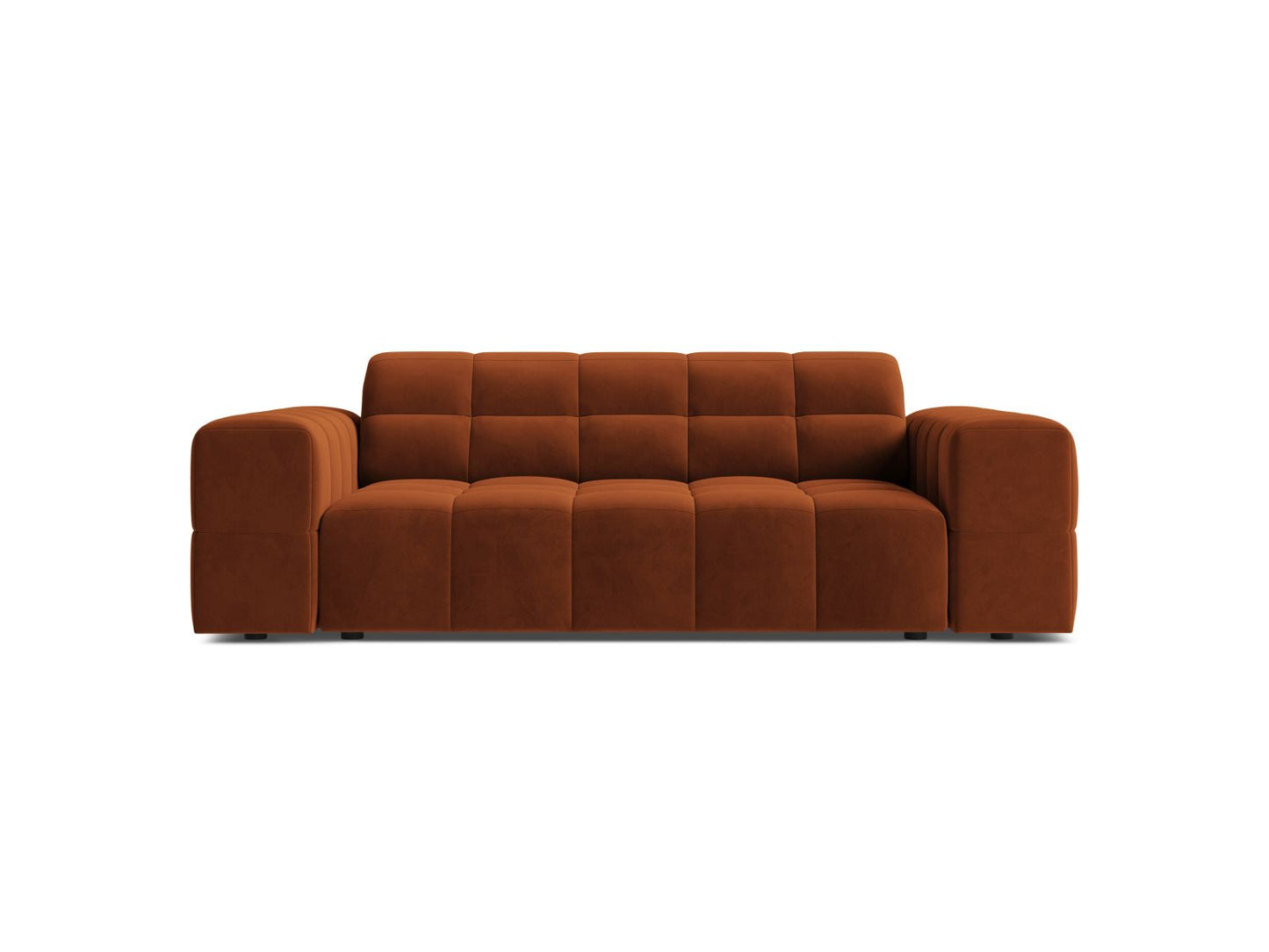 Jennifer — Sofa (178x102x78 cm) Terracotta (Bluvel 4215)