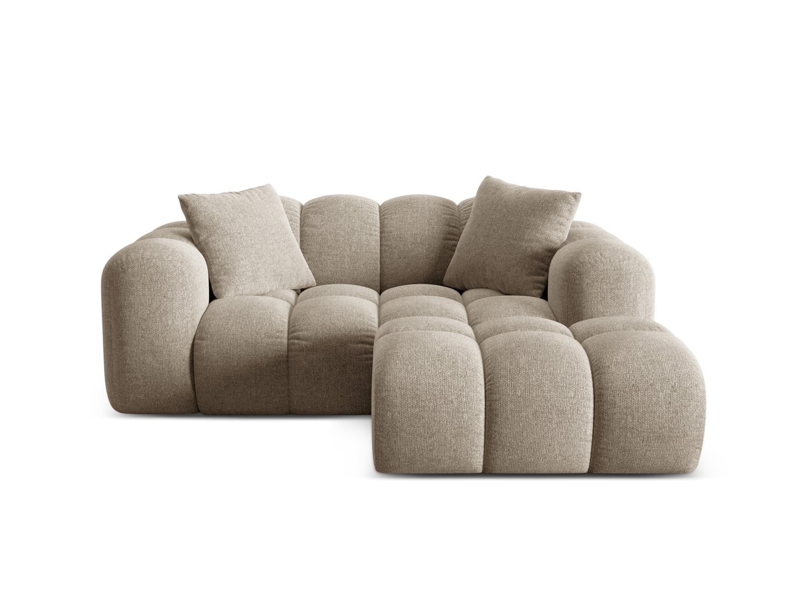 Treno — Nurgadiivan tumepruun (Eden 4 Beige) must plastik paremal