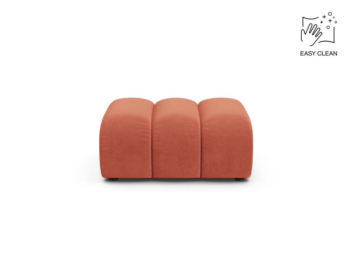 Lupine — Pouf Coral (Venus 2933) Black Plastic