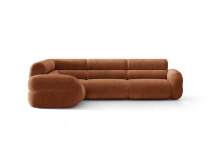 Neo — Corner Sofa (295x210x83 cm) Terracotta (Golden 56)