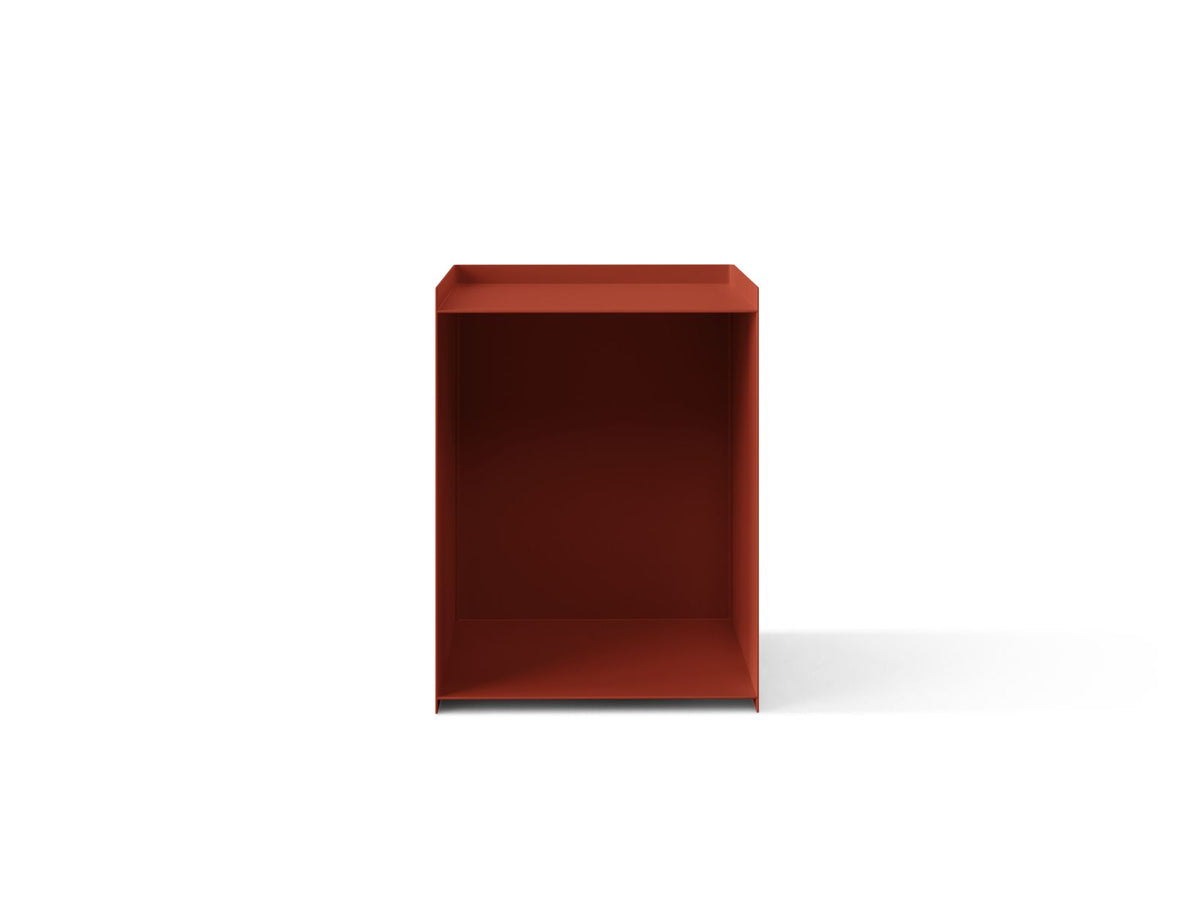 Luca — Nightstand (39.5x39.5x51.5 cm) Brick (Brick)
