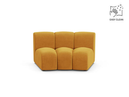 Lupine — Modular Sofa Yellow (Venus 2917) Black Plastic