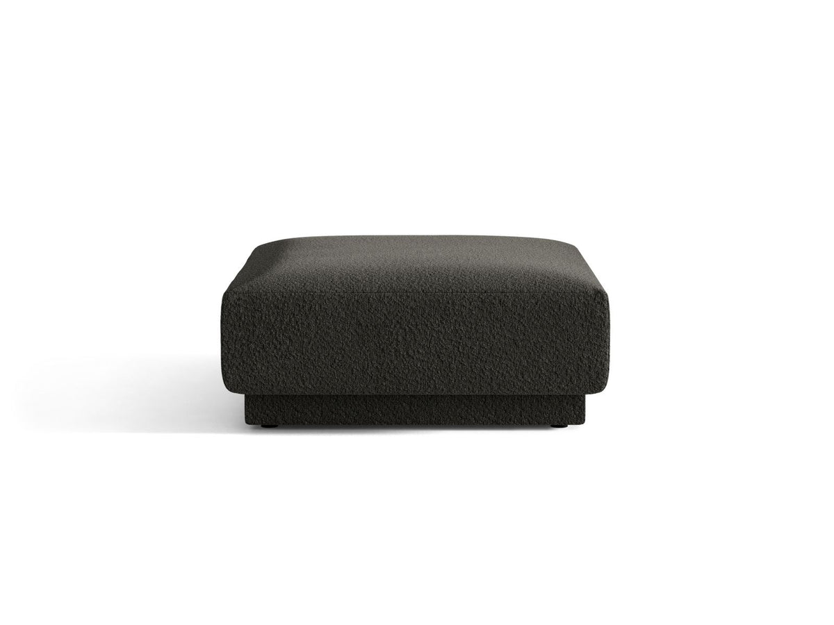 Miley — Pouf Brown (Baloo 2081) Black Plastic