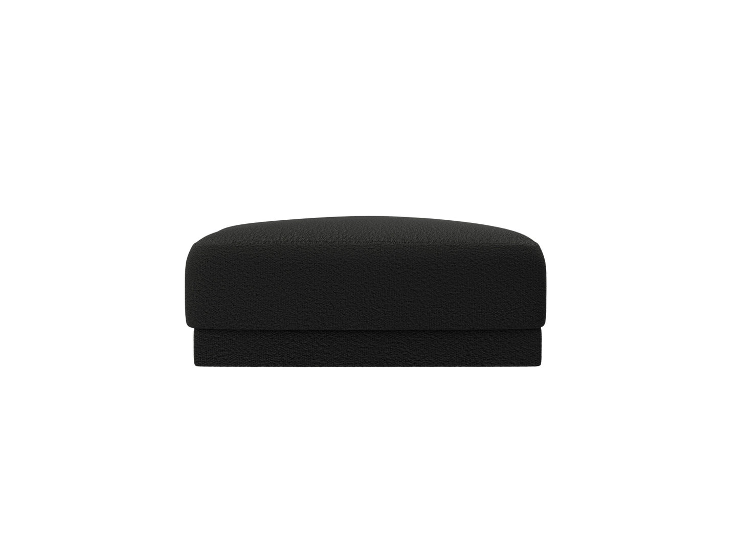 Miley — Pouf Black (Baloo 2082) Black Plastic