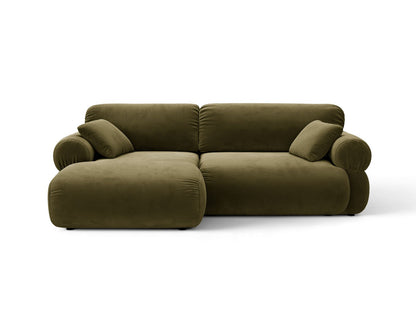Ophelia — Corner Sofa (236x164x84 cm) Green (Salvador 8) Left