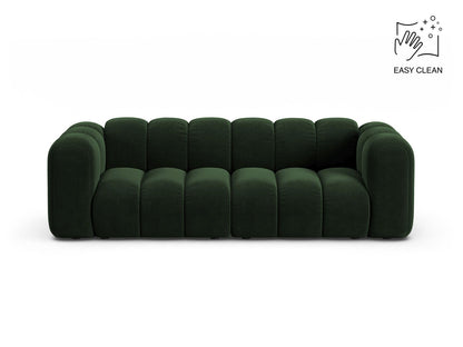 Lupine — Sofa Bottle Green (Venus 2940) Black Plastic