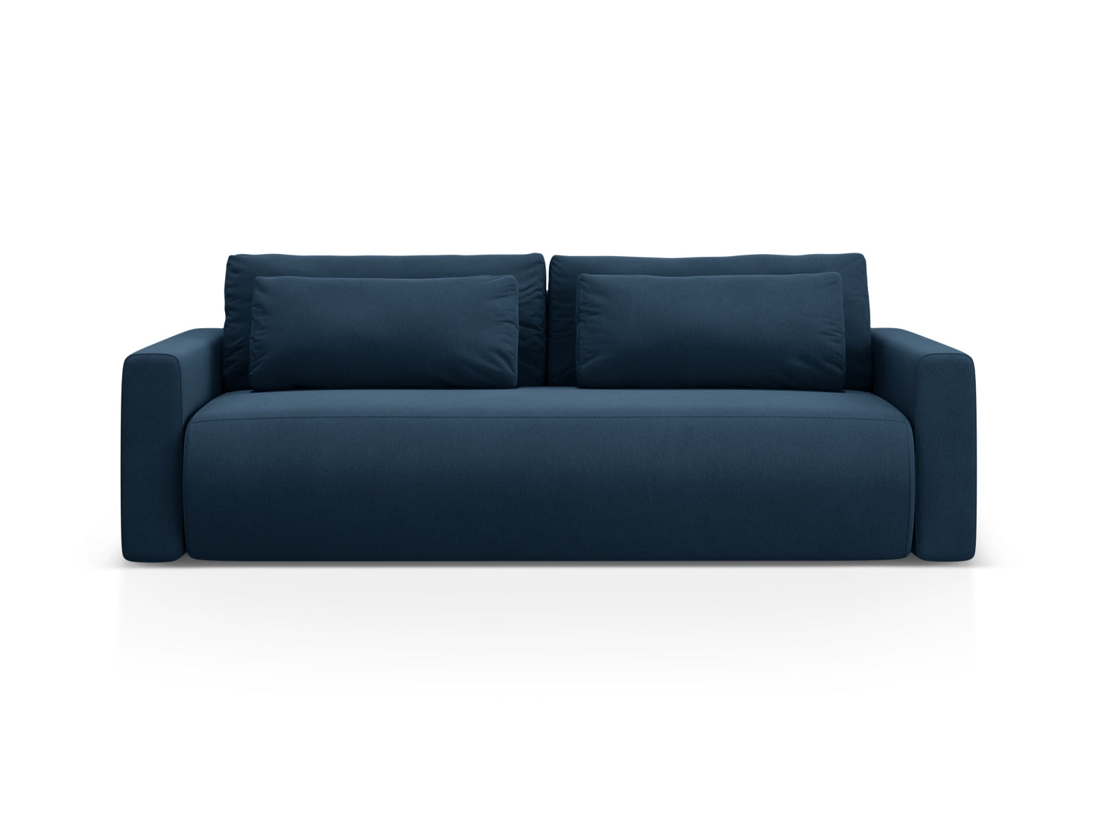 Belfast — Diivan Royal Blue (Magic Velvet 2204) Must plastik