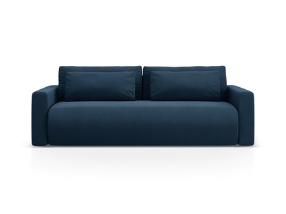 Belfast — Sofa Royal Blue (Magic Velvet 2204) Black Plastic