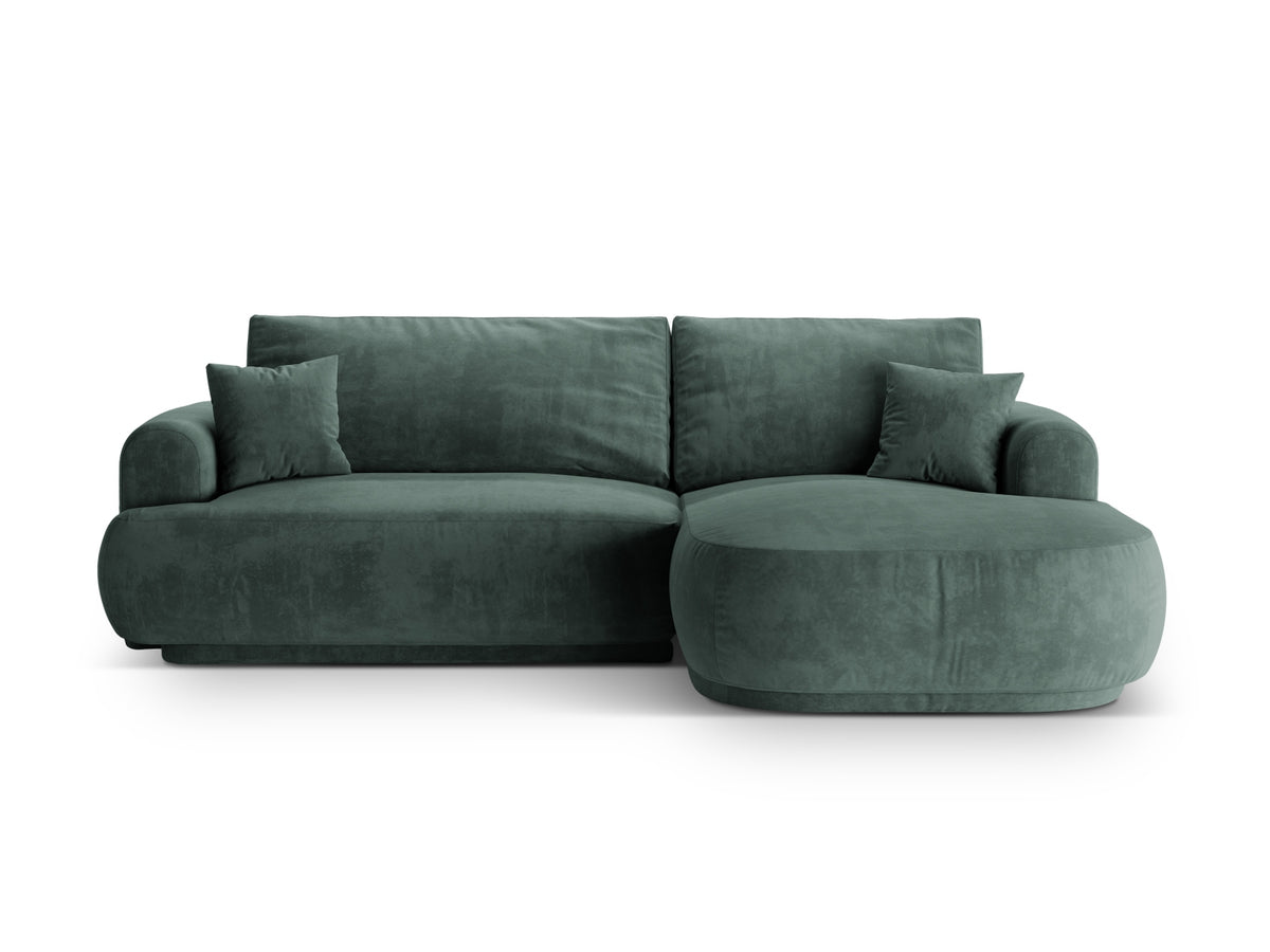 Ella — Corner Sofa (271x174x88 cm) Petrol (Vogue 12) Right