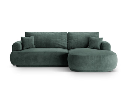 Ella — Corner Sofa (271x174x88 cm) Petrol (Vogue 12) Right