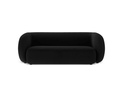 Kate — Sofa Black (Salvador 19) Black Plastic