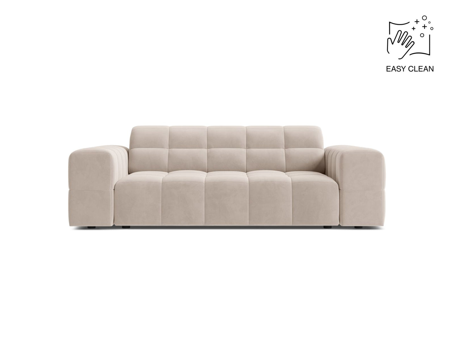 Jennifer — Sofa (178x102x78 cm) Light Beige (Venus 2927)