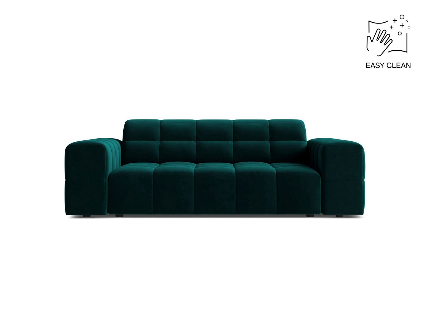 Jennifer — Sofa (178x102x78 cm) Deep Petrol (Venus 2911)