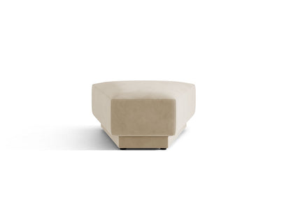 Miley — Pouf Beige (Venus 2928) Black Plastic