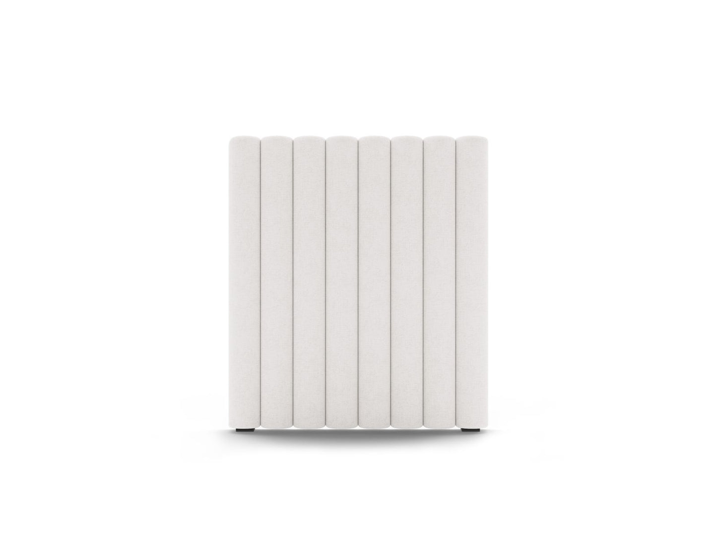 Mistero — Headboard Light Beige (Moly 02) Black Plastic