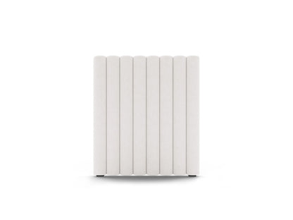 Mistero — Headboard Light Beige (Moly 02) Black Plastic