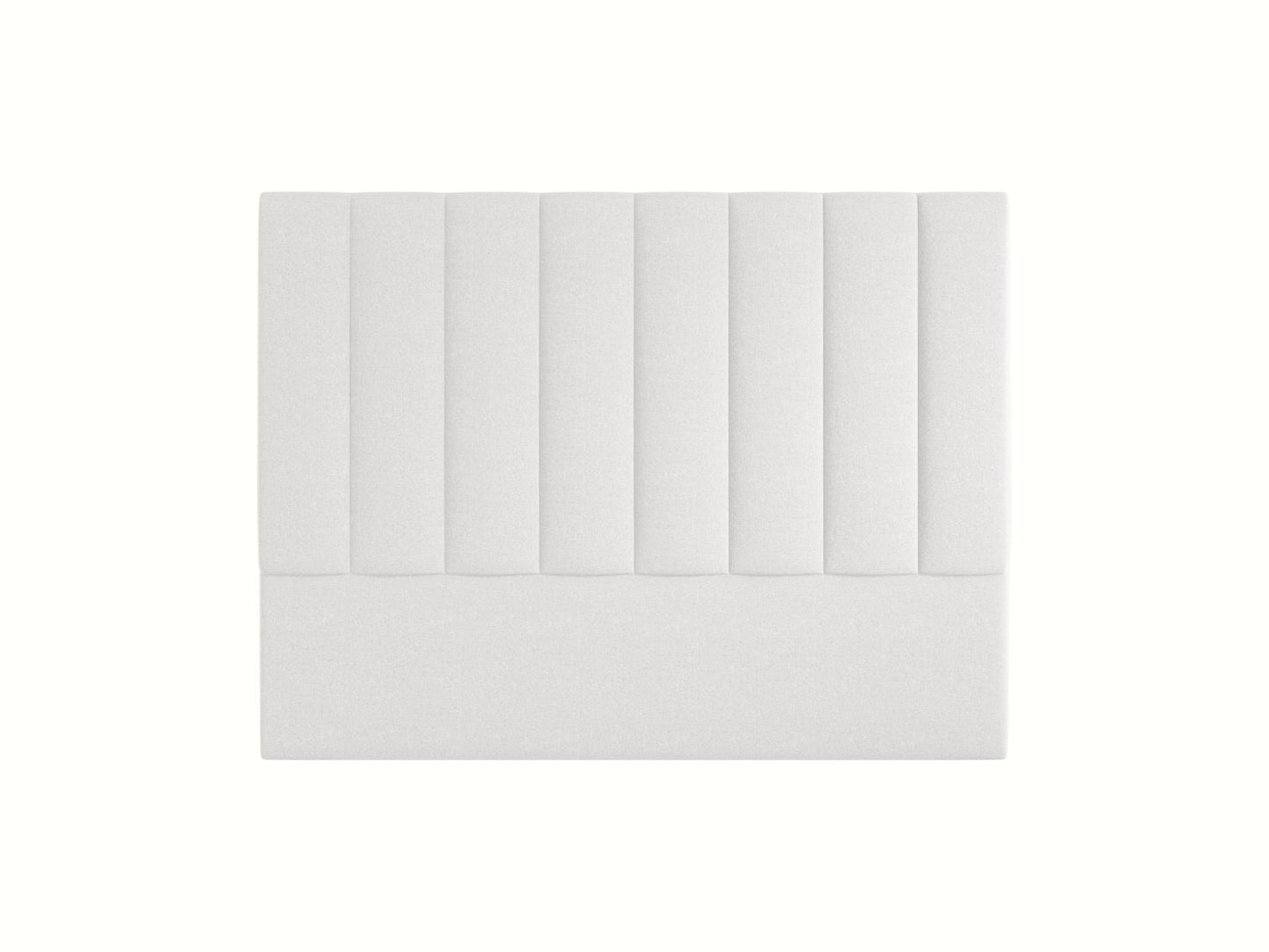 Marl — Headboard Silver (Eden 17 Silver) Black Plastic