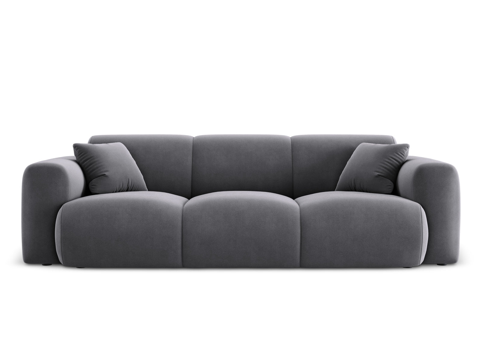 Nolio — Diivan Tumehall (Casino Graphite) Must plastik