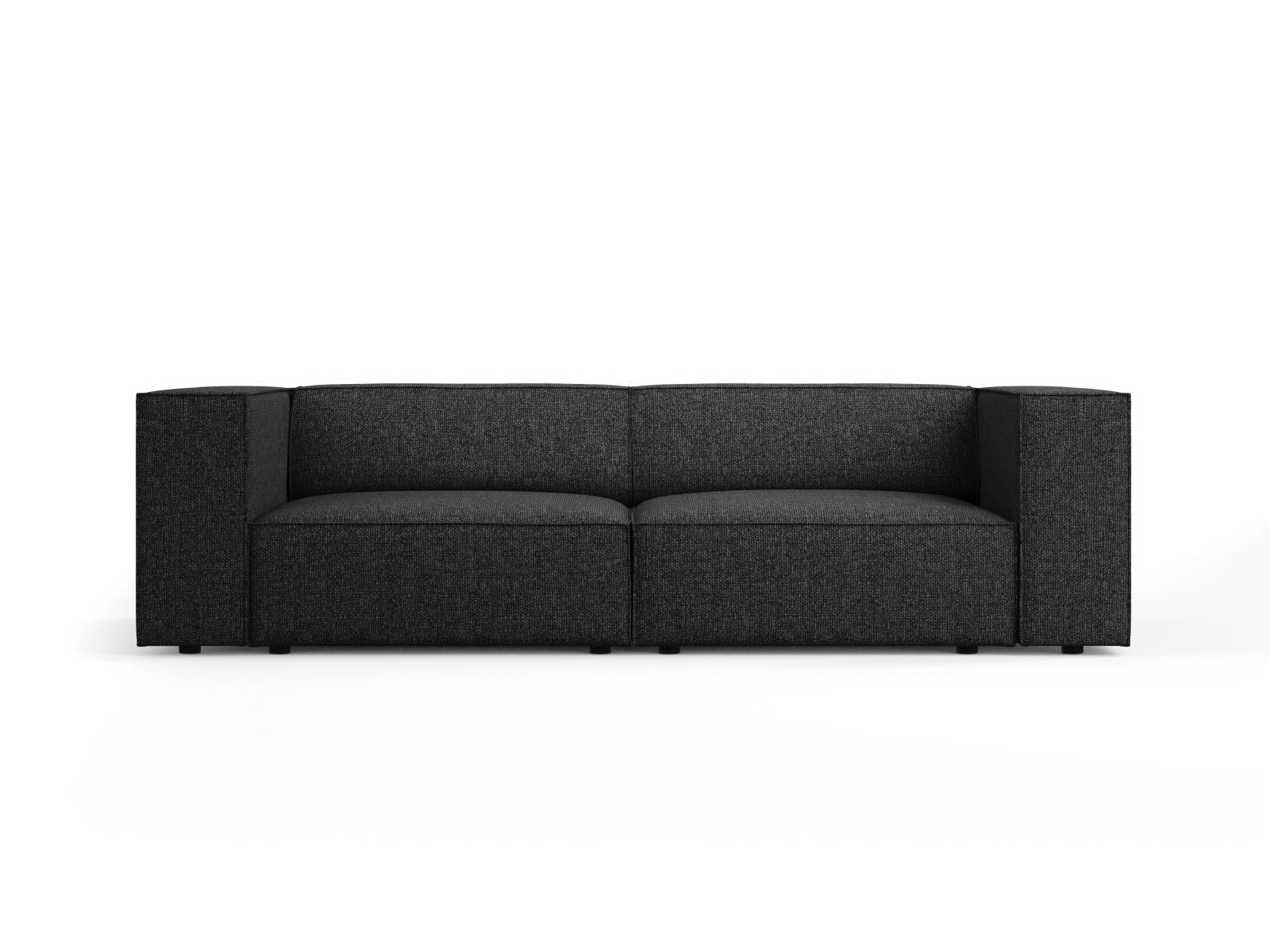Arendal — Diivan Black (Haga 19) Must plastik