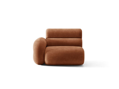 Neo — Modular Sofa (110x100x83 cm) Terracotta (Golden 56) Left