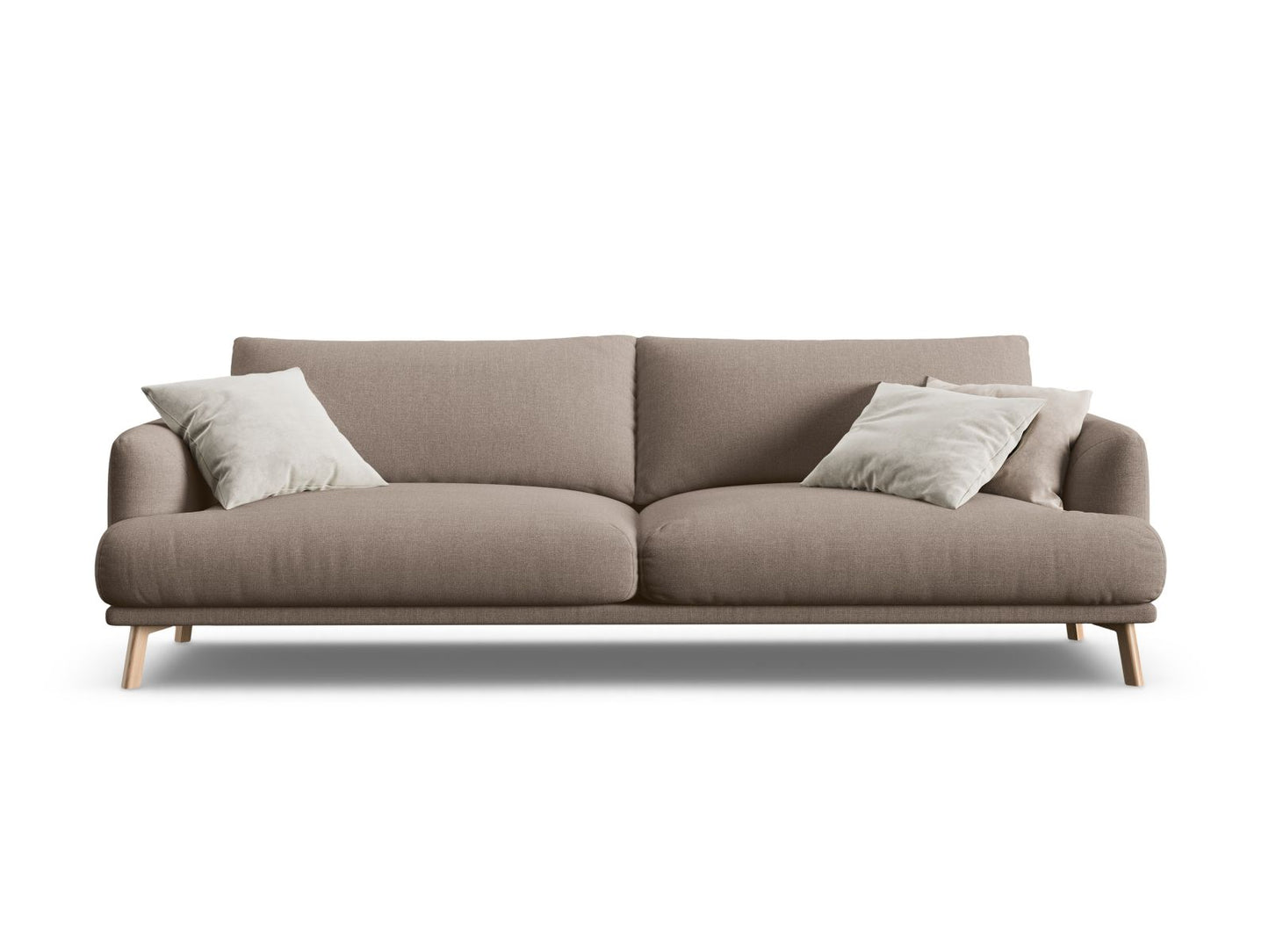 Naomi — Sofa Cappuccino (Liberty 5) Wood