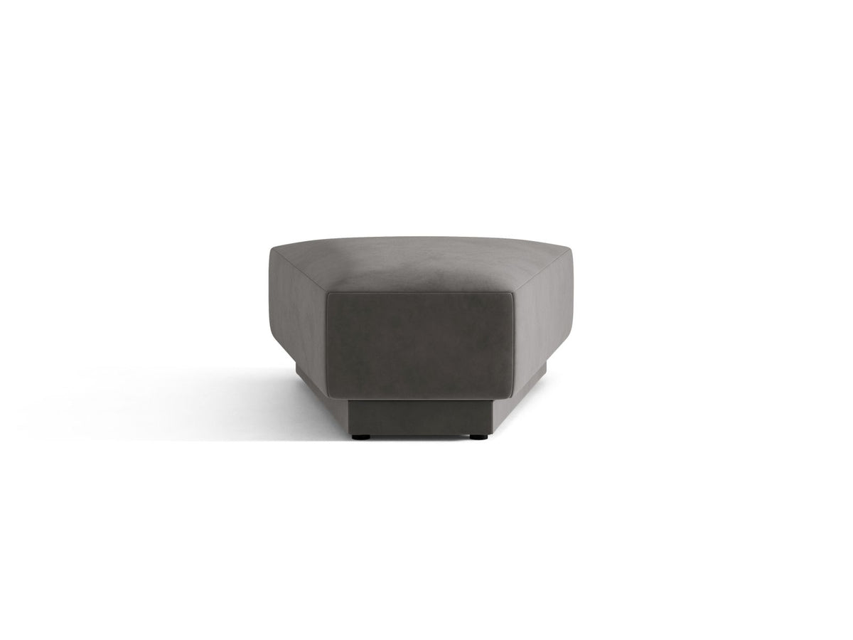 Miley — Pouf Grey (Venus 2930) Black Plastic