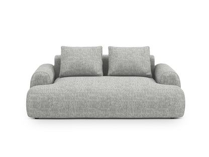 Calma — Sofa Olive (Baltimore Pistachio) Black Plastic