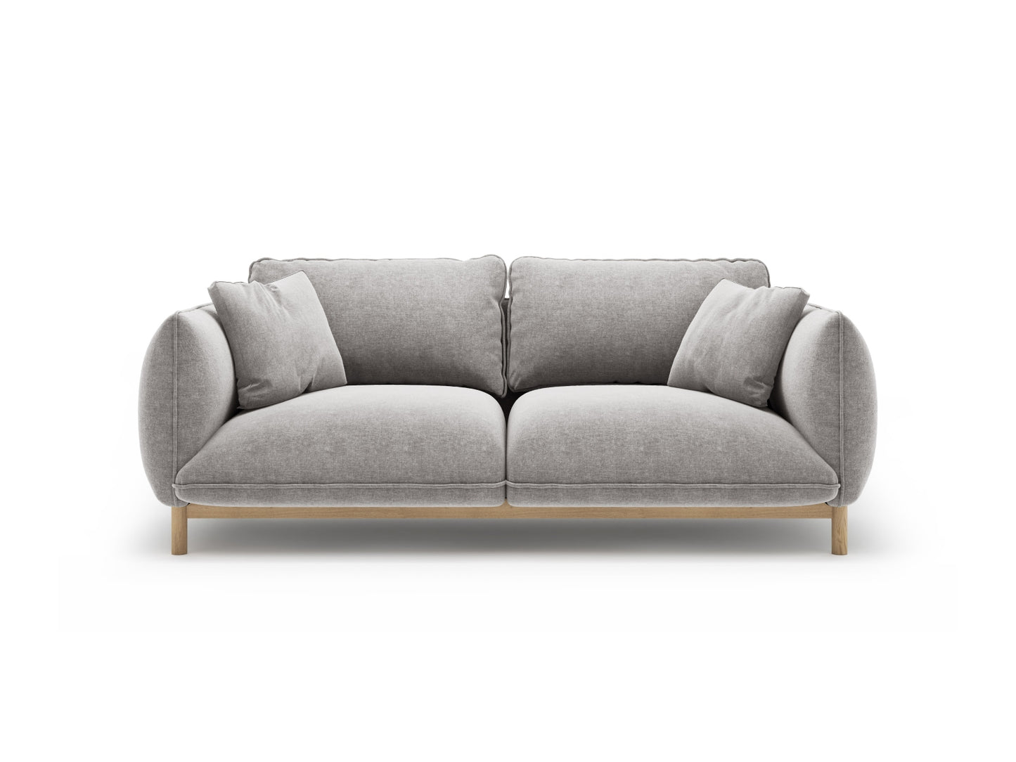 Ada — Sofa (178x101x78 cm) Light Grey (Wind 84)