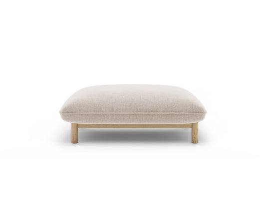 Ada — Pouf (95x65x44 cm) Light Beige (Wind 05)