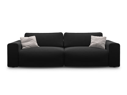Victor — Sofa Black (Paris Black) Black Plastic