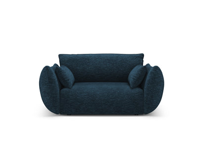 Matera — Armchair Royal Blue (Haga 86) Black Plastic