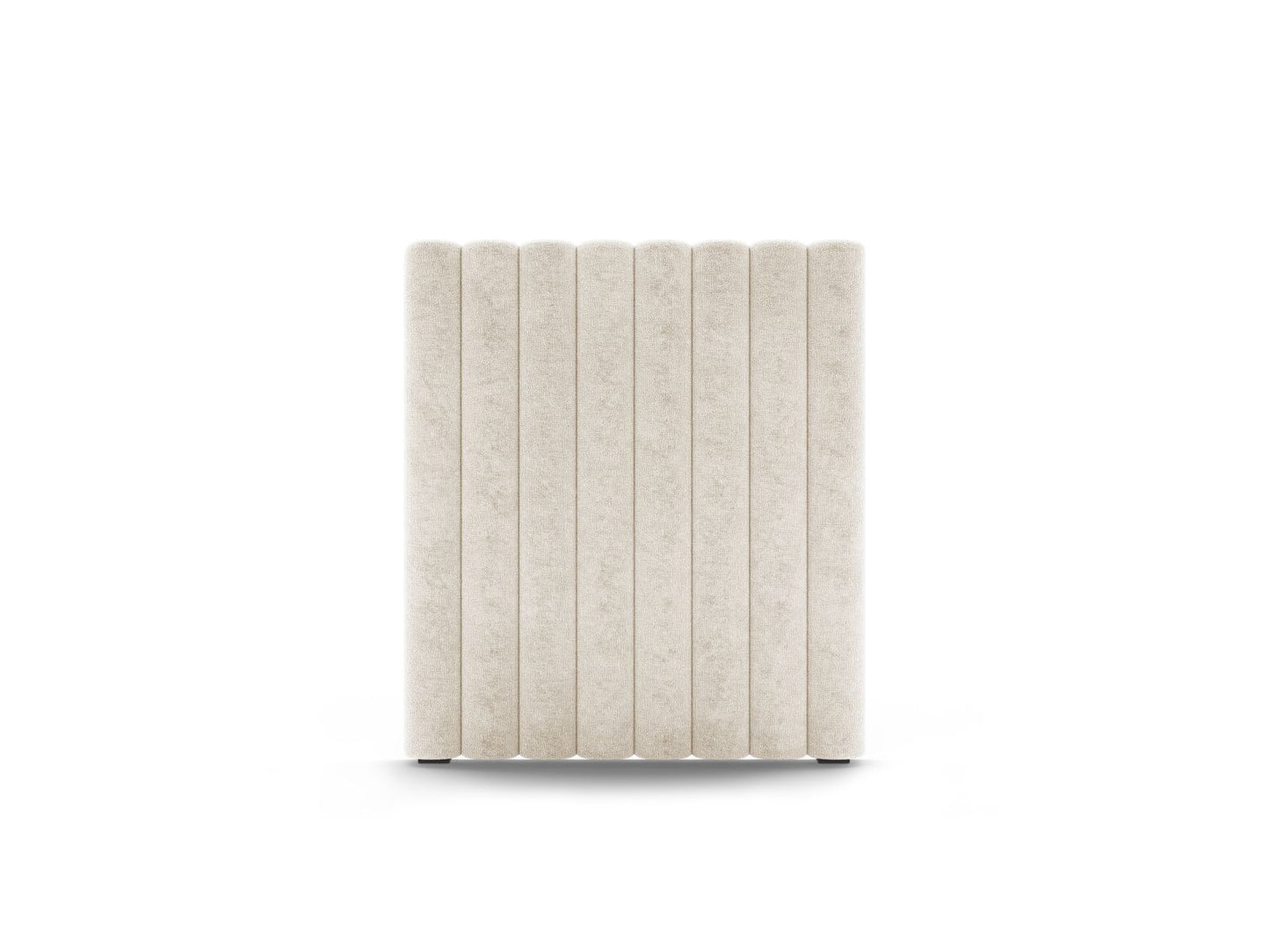 Mistero — Headboard Light Beige (Perfect Harmony 02) Black Plastic