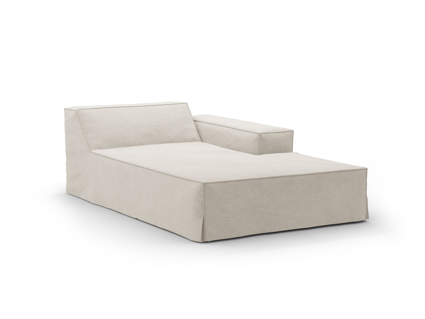 Jodie — Sofa Cover Natural (LINS 04) Default Right