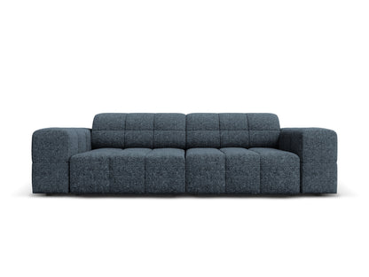 Chicago — Sofa Royal Blue (Haga 86) Black Plastic