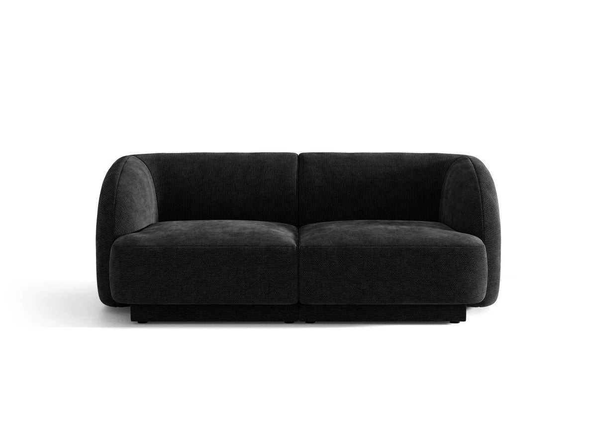 Miley — Sofa Black (Haga 19) Black Plastic