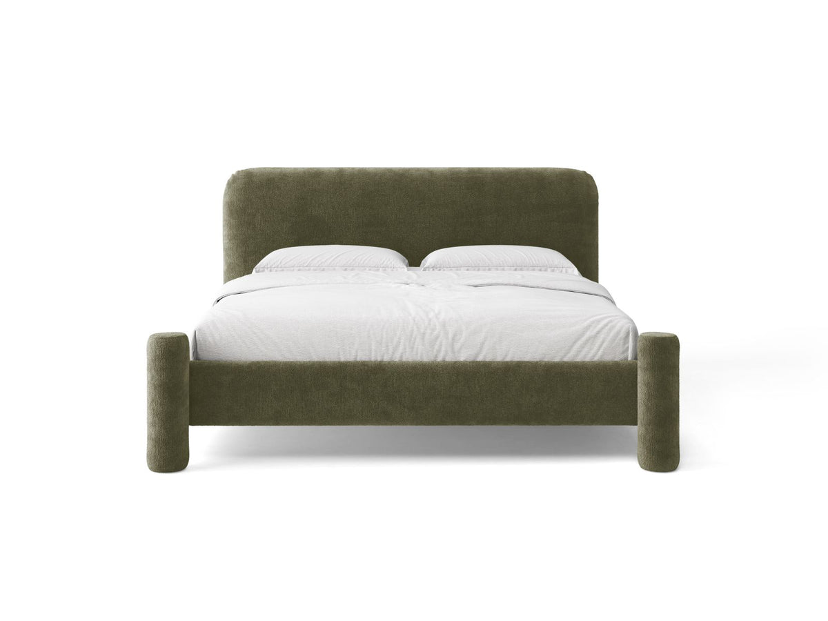 Vera — Bed (204x223x100 cm) Green (Perfect Harmony 39)