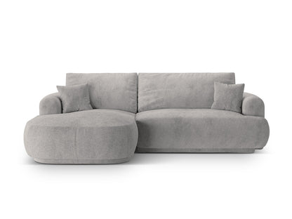 Ella — Corner Sofa (271x174x88 cm) Warm grey (Sorella 84) Left