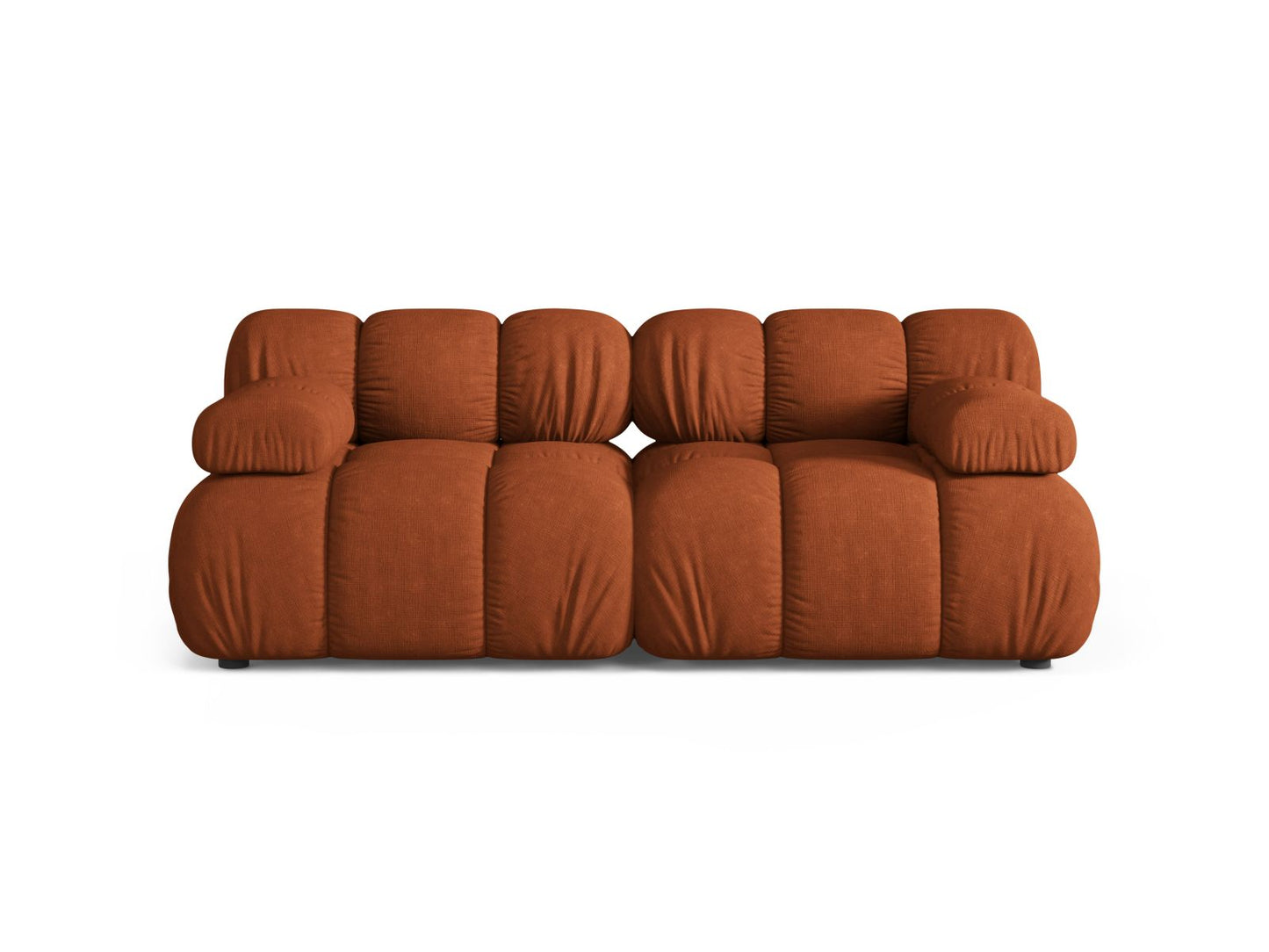 Bellis — Sofa Brick (Liberty 9) Black Plastic