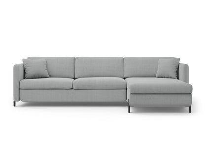 Gloria — Corner Sofa (286x170x88 cm) Light Grey (Bjorn 06) Right