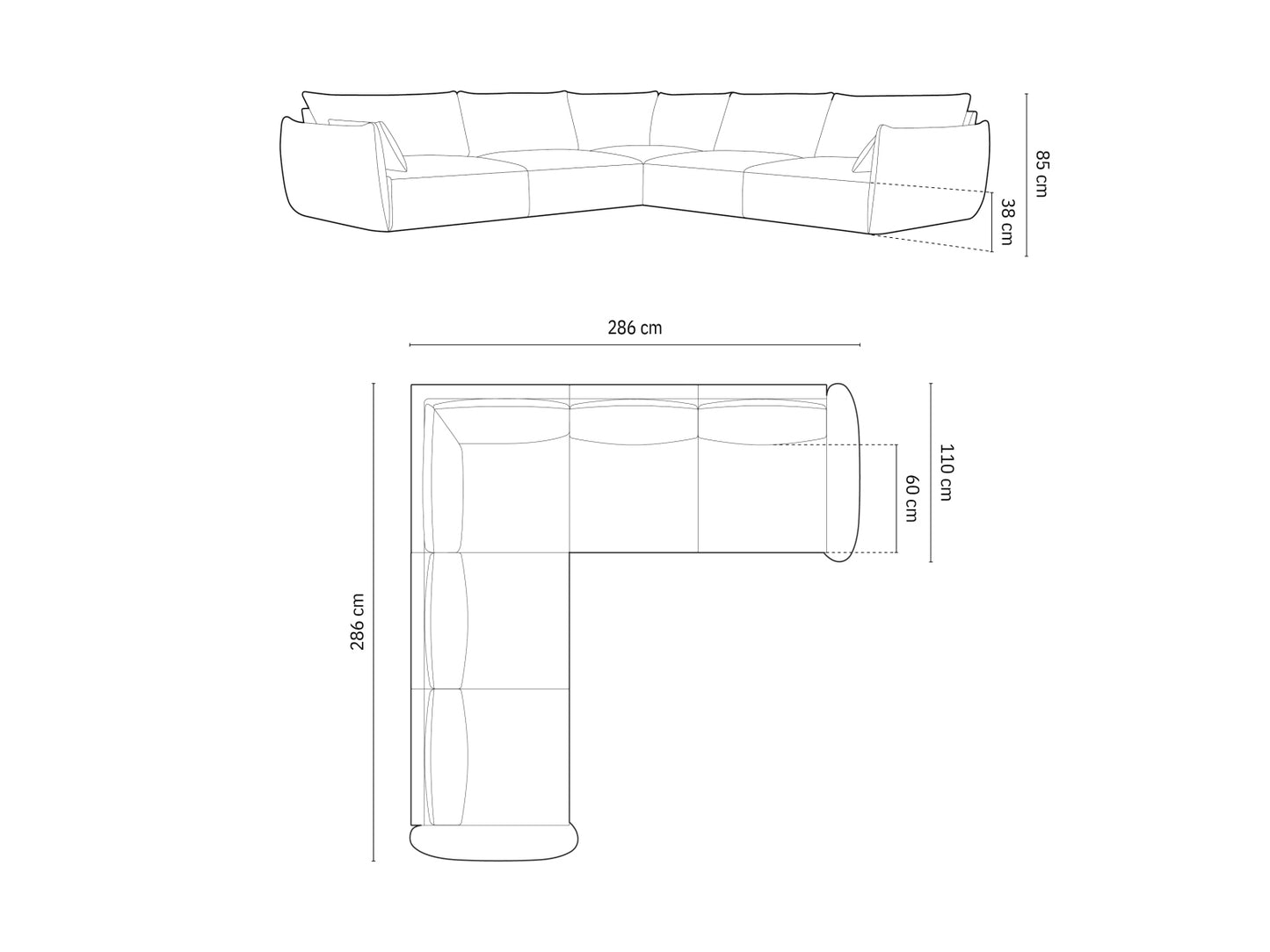 Kaelle — Corner Sofa
