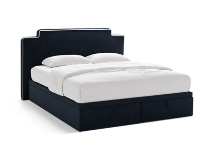 Princess — Bed (180x211x122 cm) Ivory && Royal Blue (Magic Velvet 2256 && Magic Velvet 2204)