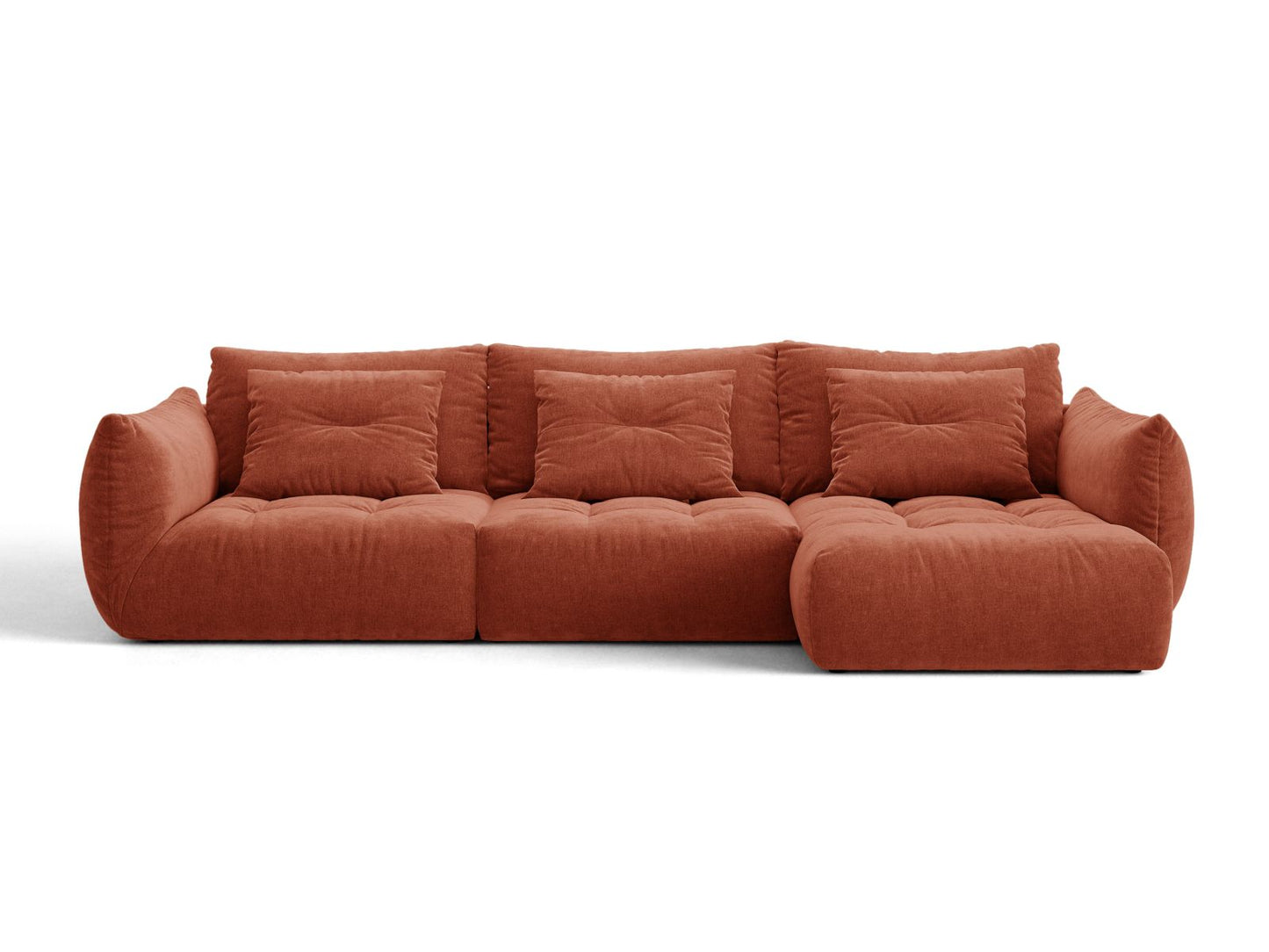 Bloom — Corner Sofa (327x152x97 cm) Auburn (Wind 52) Right