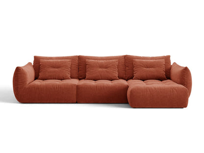 Bloom — Corner Sofa (327x152x97 cm) Auburn (Wind 52) Right