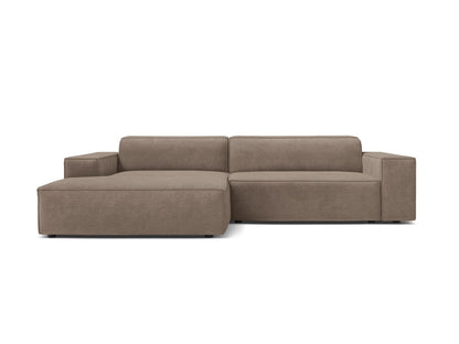 Jodie — Corner Sofa (224x162x77 cm) Cappuccino (Liberty 5) Left