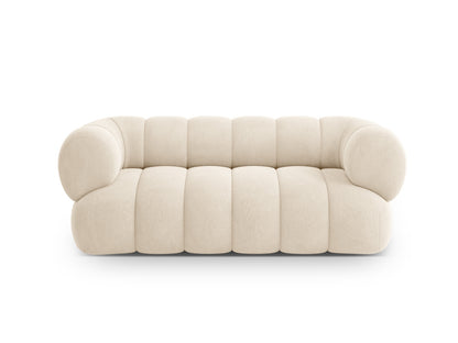 Koge — Sofa Light Beige (Vogue 1) Black Plastic