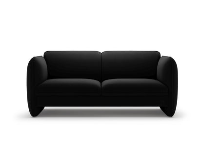 Georgia — Sofa (168x90x80 cm) Black (Magic Velvet 2219)